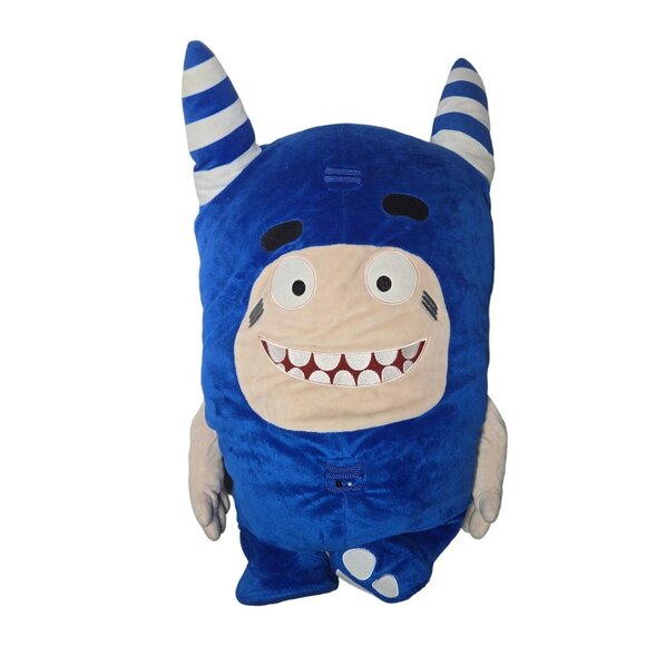 Oddbods 24" Pogo Blue Stuffed Animal Plush Toy One Animation Character Plushie - Picture 1 of 10